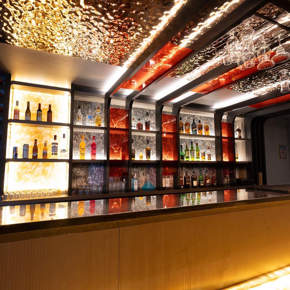 City Symphony — Bar & Restaurant — Interiors, Bangalore, India, 2023. MERAKI_Studio, Nanded.
