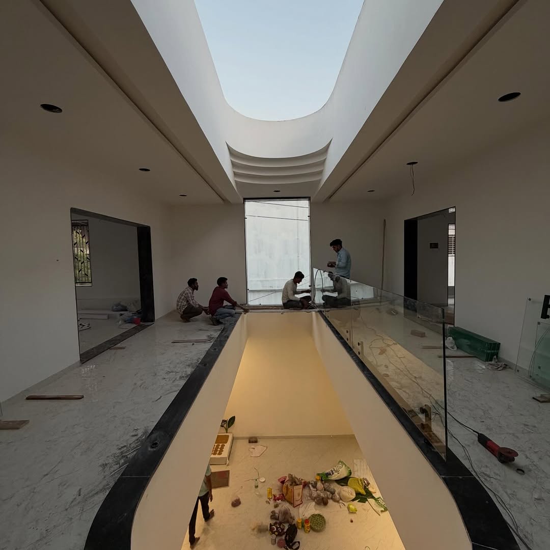 Master Bedroom — Luxuriously Resolved — Interiors, India, 2025. MERAKI_Studio, Nanded.
